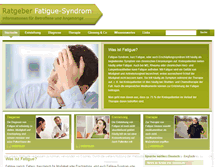 Tablet Screenshot of fatigue.info